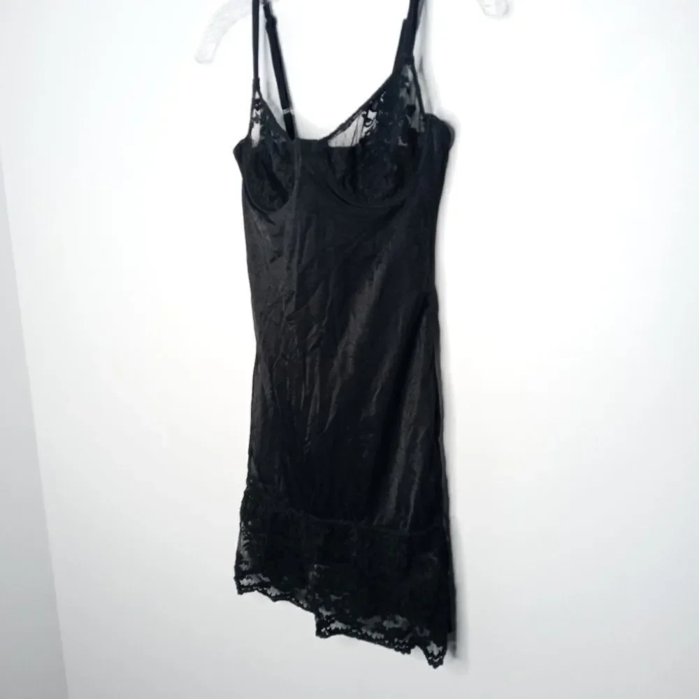 Vintage Bodyslimmers By Nancy Ganz black shapewear size medium